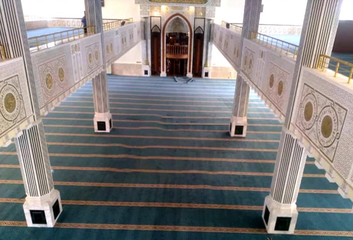 سجاد سجادة مخصص من شركة پامچال لتصميم مساجد حديثة