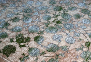 تصميم إسلِيمي في سجاد فارسي مخصص للتصدير